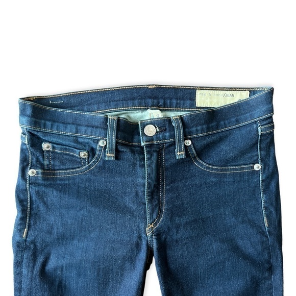 Rag & Bone Women’s Clean Indigo Jean Leggings, W1503M303 - Size 27 - Picture 4 of 9